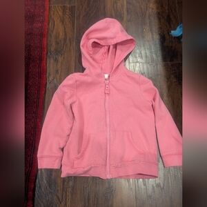 Carter's Light Pink Kids Zip-Up Hoodie